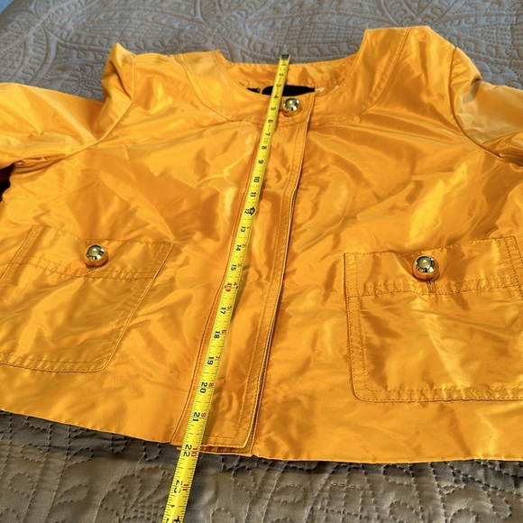 Carlisle Vintage Jacket unique high end fashion size 14 bubble sleeves 💛 Fab - Picture 15 of 16